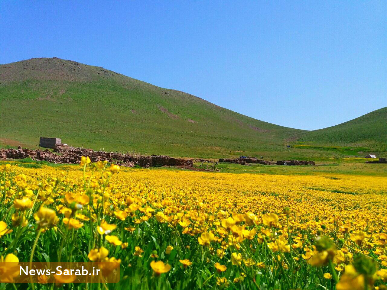 روستای دامنجان شهرستان سراب