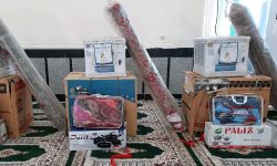 اهدای ۶ سری جهیزیه به نو عروسان نیازمند شهرستان سراب