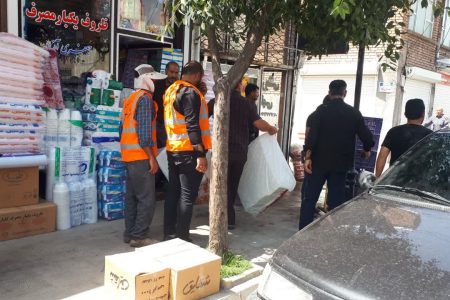 اجرای طرح ساماندهی سد معبر در سطح شهر سراب
