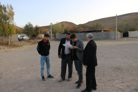 بازدید رئیس اداره ورزش و جوانان سراب از امکانات ورزشی روستای وانق سفلی
