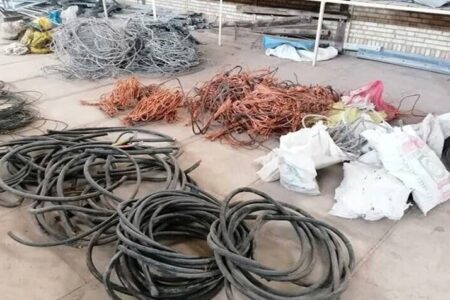 دستگیری سارقان حرفه‌ای کابل برق و مخابرات در سراب